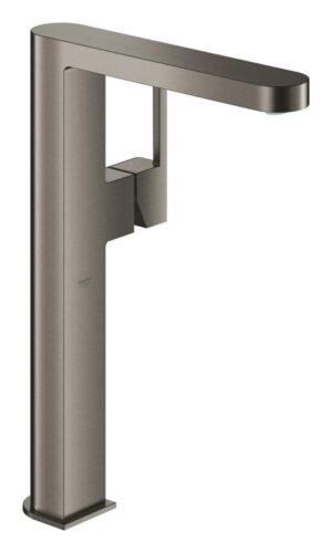 Umyvadlová vysoká baterie Grohe Plus bez výpusti kartáčovaný Hard Graphite 32618AL3