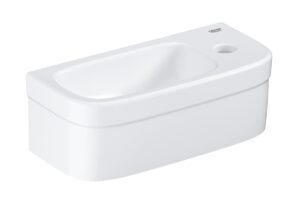 Umývátko Grohe Euro Ceramic 37x18 cm alpská bílá otvor pro baterii vpravo 39327000