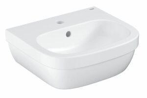 Umývátko Grohe Euro Ceramic 45x40 cm alpská bílá otvor pro baterii uprostřed 3932400H