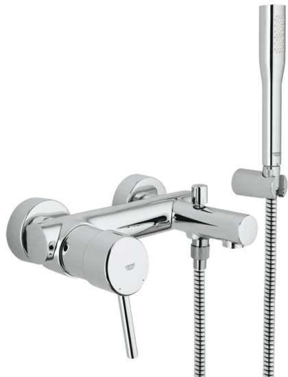 Vanová baterie Grohe Concetto New se sprchovým setem 150 mm chrom 32212001