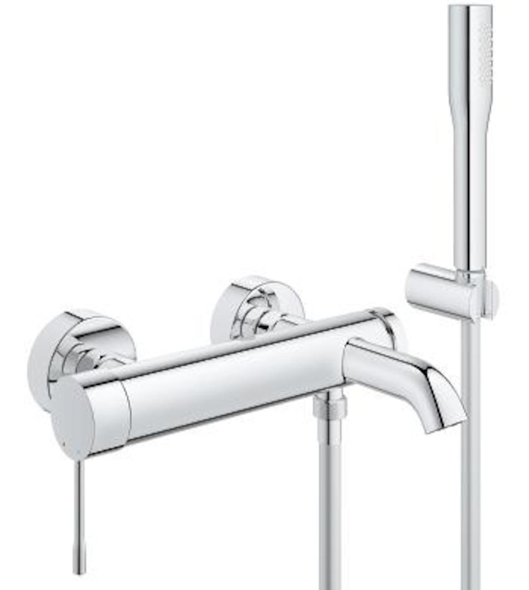 Vanová baterie Grohe Essence New se sprchovým setem 150 mm chrom 33628001