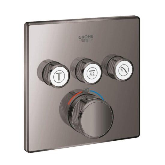 Vanová baterie Grohe Smart Control bez podomítkového tělesa Hard Graphite 29126A00