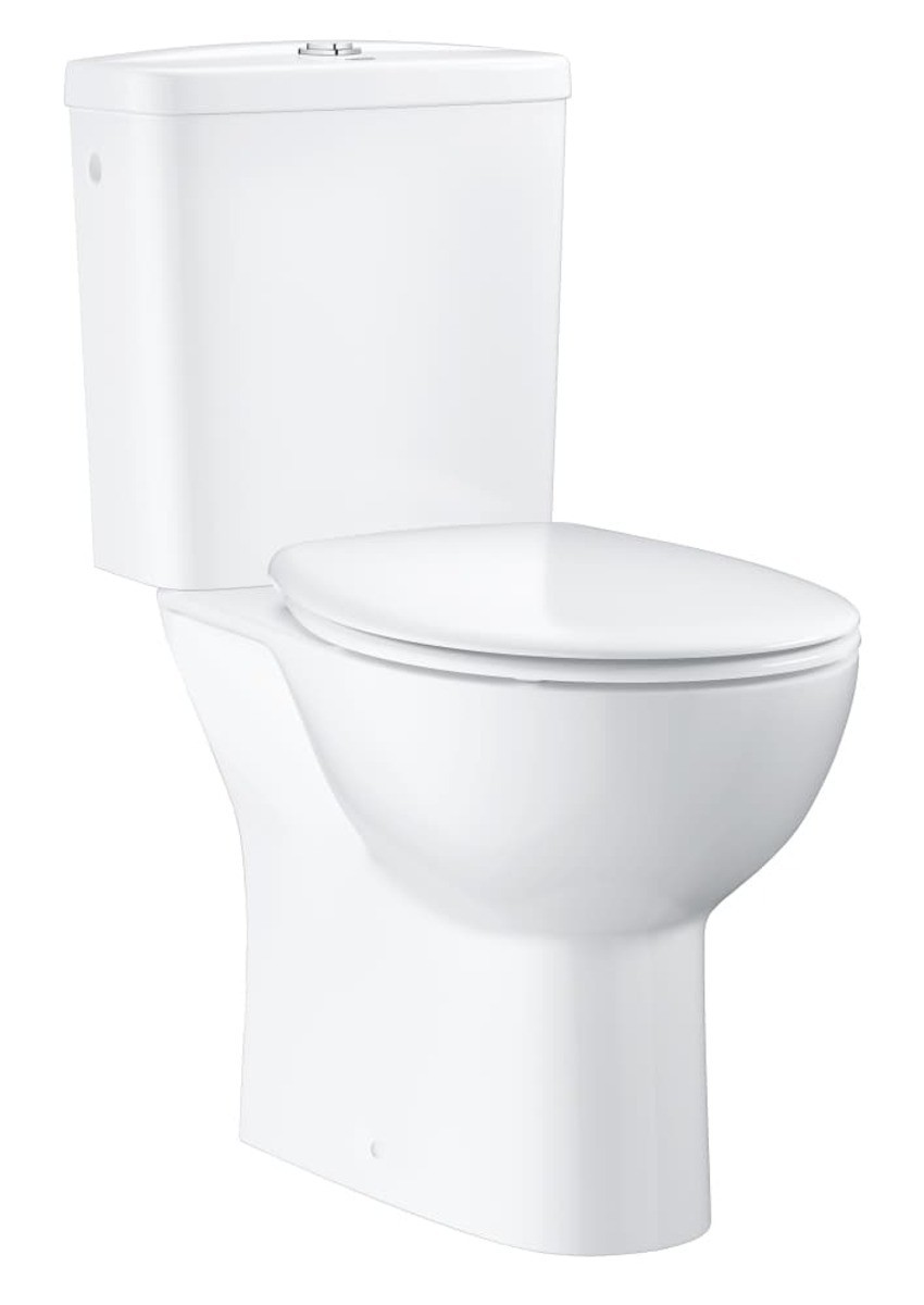 Wc kombi komplet Grohe Bau Ceramic alpská bílá zadní odpad 39495000