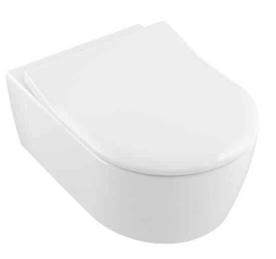 Wc s prkénkem softclose závěsné Villeroy & Boch Avento zadní odpad 5656RS01