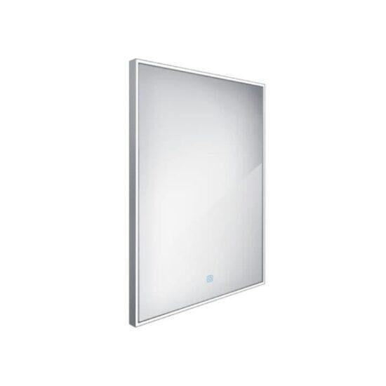 Zrcadlo se senzorem Nimco 60x80 cm hliník ZP 13002V